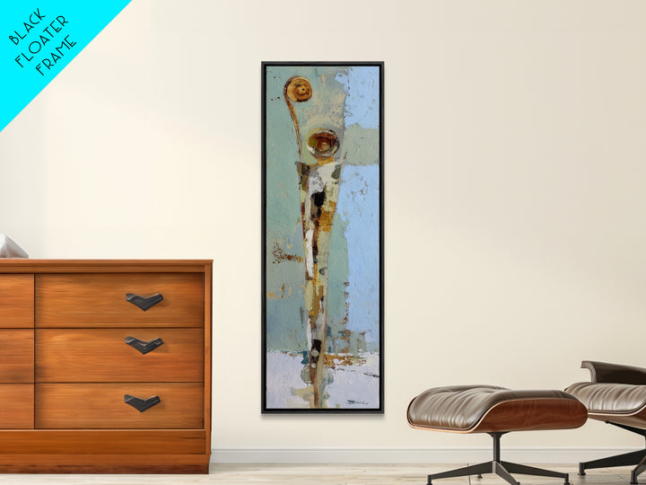 Luxury Black and Gold Beauty Emblem Canvas Print, Hair Salon Art, Wall Decor, Living Room Decor, Abstract Art, Style, HSA-1x3-60