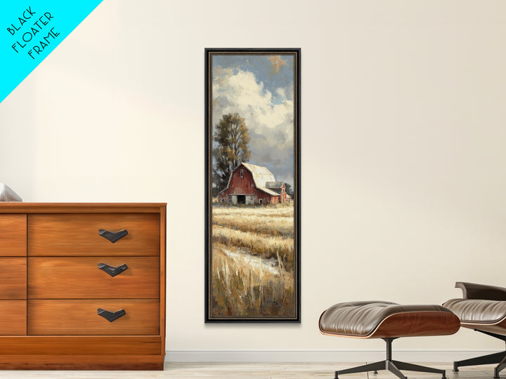 Country Lane with Flickering Sunlight Canvas Print, Impressionist Art, Floral Print, Living Room Decor, Impression, IMP-1x3-58