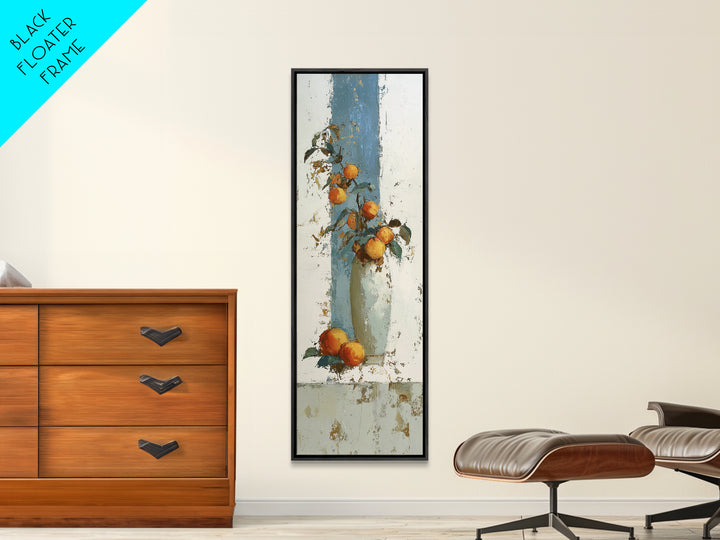 Still Life of Peaches Canvas Print, Impressionist Art, Modern Art, Living Room Decor, Fine Art, Impression, Statement Artwork, IMP-1x3-59