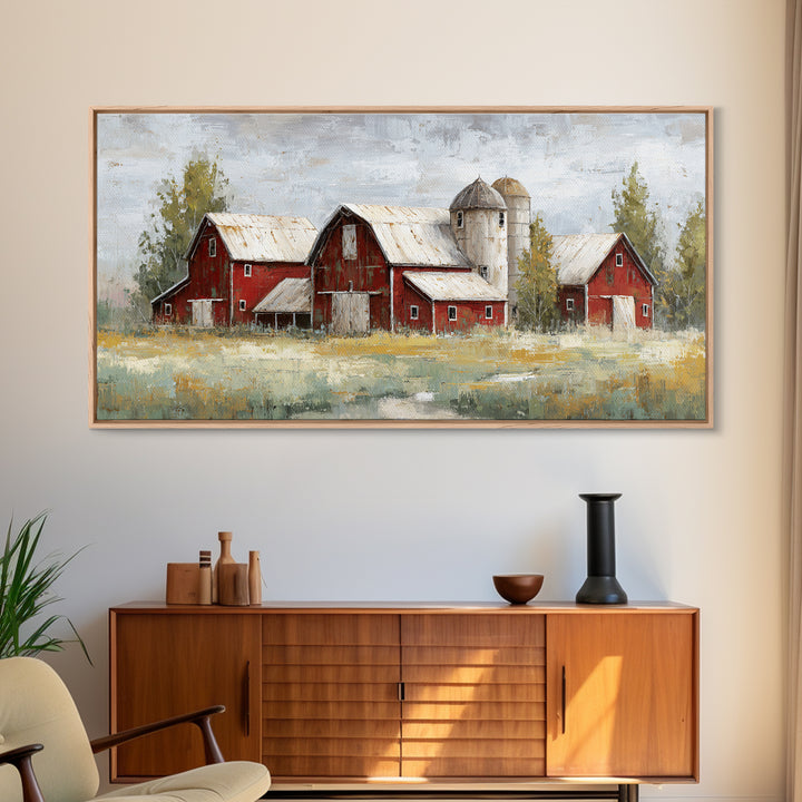 Country Lane with Flickering Sunlight Canvas Print, Impressionist Art, Living Room Decor, Watercolor Art, Impression, IMP-2x1-66