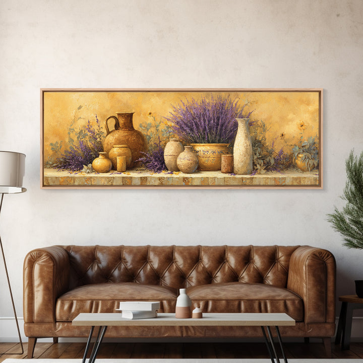 Sunset over Lavender Field Canvas Print, Impressionist Art, Printable Wall Art, Living Room Decor, Fine Art, Impression, IMP-3x1-30