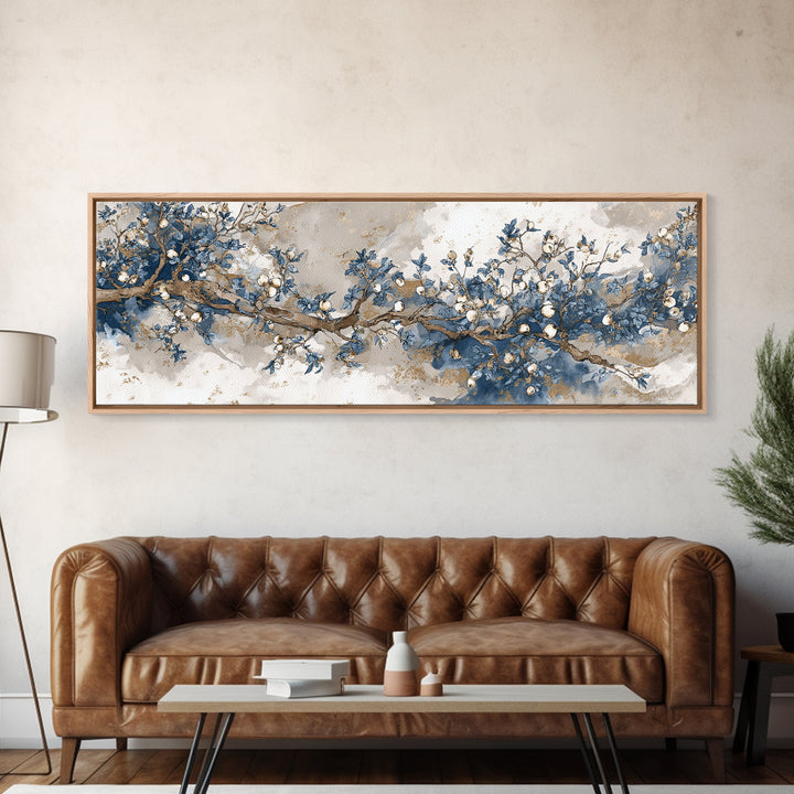 Apple Tree in Summer Orchard Canvas Print, Impressionist Art, Modern Art, Living Room Decor, Impression, Statement Artwork, IMP-3x1-33