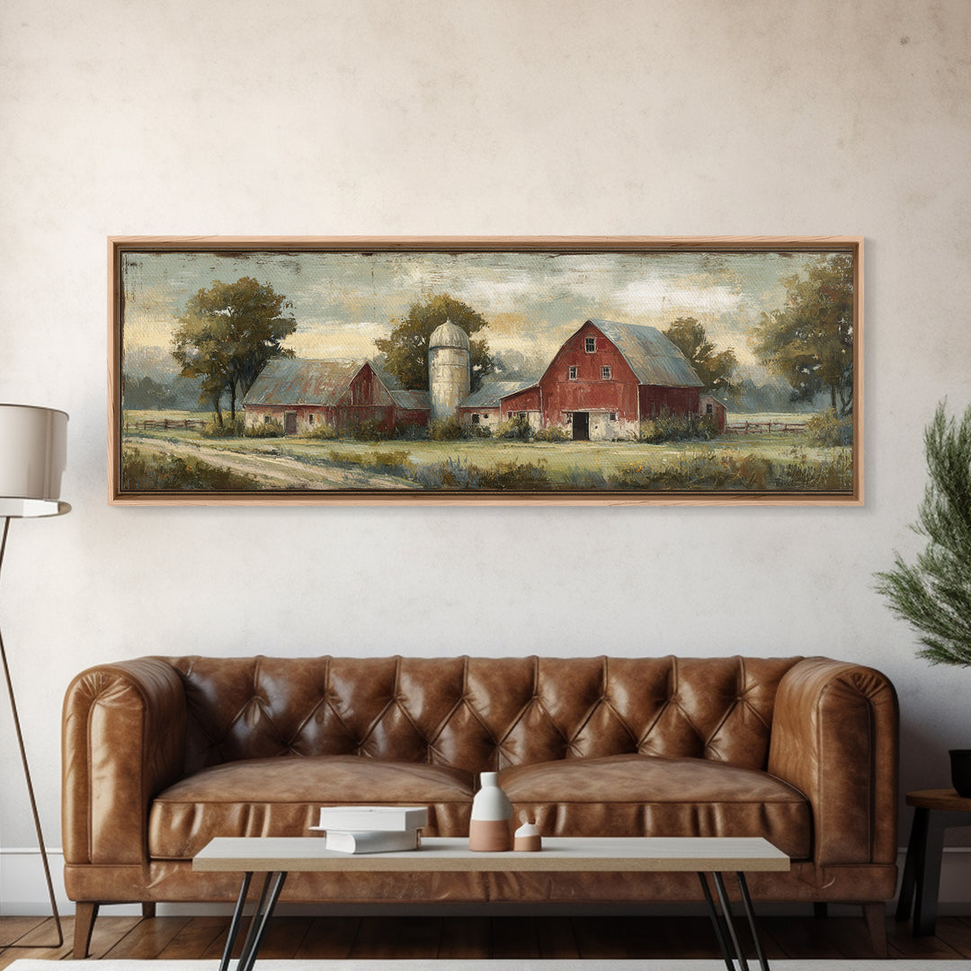 Country Lane with Flickering Sunlight Canvas Print, Impressionist Art, Boho Decor, Living Room Decor, Oil Painting, Impression, IMP-3x1-62