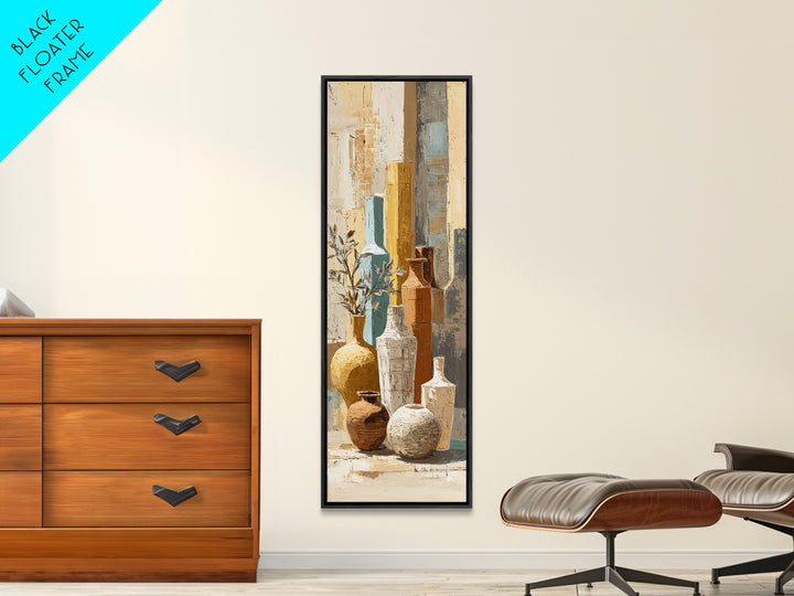 Venetian Canal Reflection Without City Crowd Canvas Print, Italian Villa Art, Statement Artwork, Living Room Decor, Villa, IVA-1x3-56