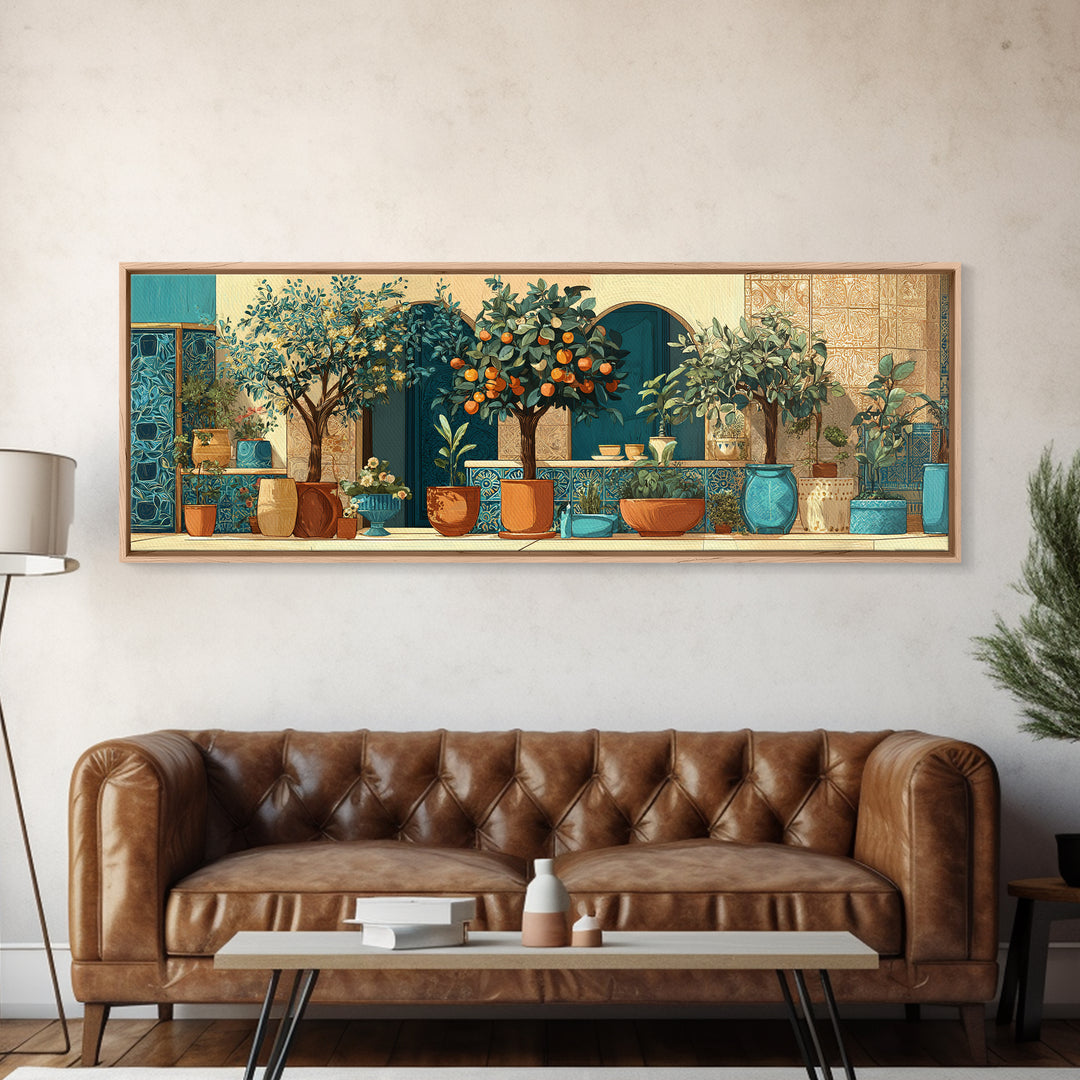 Pasta Herbs and Tomatoes Still Life Canvas Print, Italian Villa Art, Wall Decor, Living Room Decor, Fine Art, Villa, IVA-3x1-35