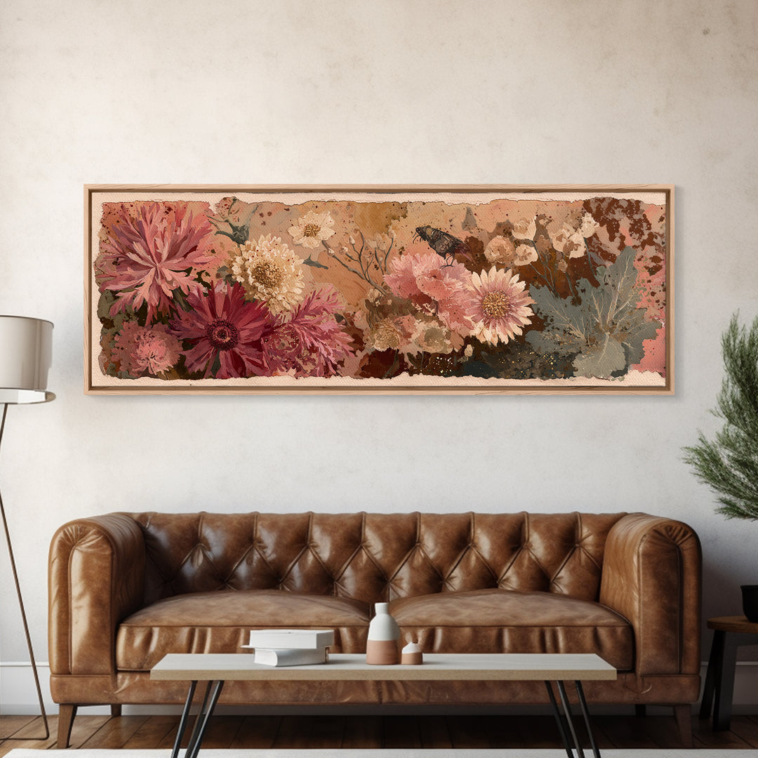 Grapevine and Wine Still Life on Linen Canvas Print, Italian Villa Art, Living Room Art, Living Room Decor, Fine Art, Villa, IVA-3x1-95