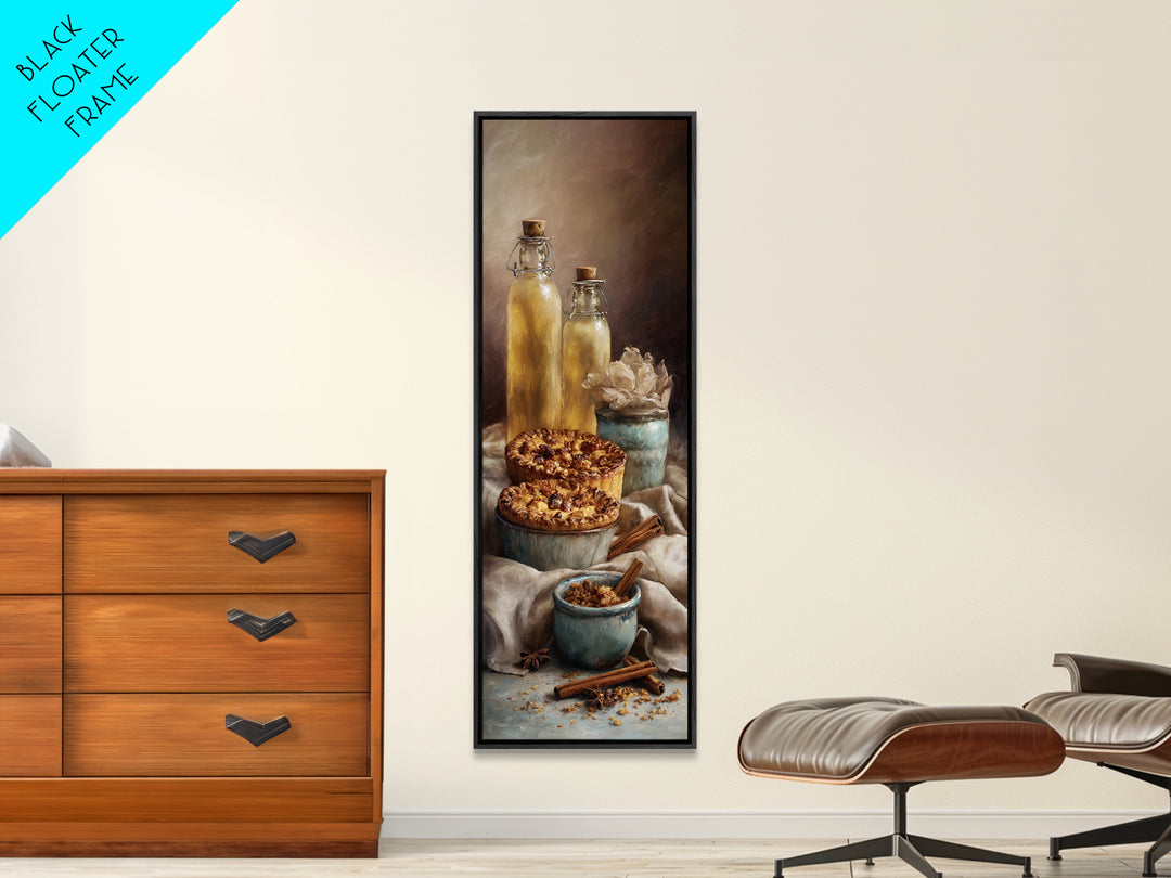 Apple Pie Cooling Canvas Print, Kitchen Art, Contemporary Art, Kitchen Decor, Fine Art, Kitchen, Kitchen Wall Art, KIT-1x3-44
