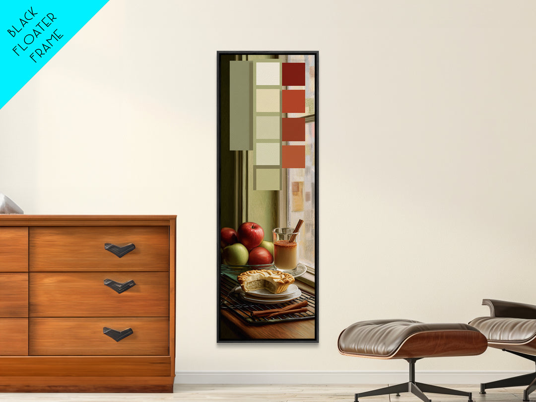 Apple Pie Cooling Canvas Print, Kitchen Art, Art Deco, Kitchen Decor, Fine Art, Kitchen, Poster Art, Trendy Wall Art, KIT-1x3-68
