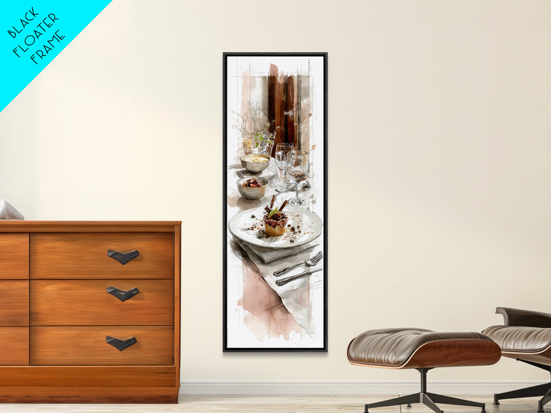 Apple Pie Cooling Framed Canvas Print, Kitchen Art, Kitchen Decor, Fine Art, Kitchen, Kitchen Art Print, Bar Cart Decor, KIT-1x3-92