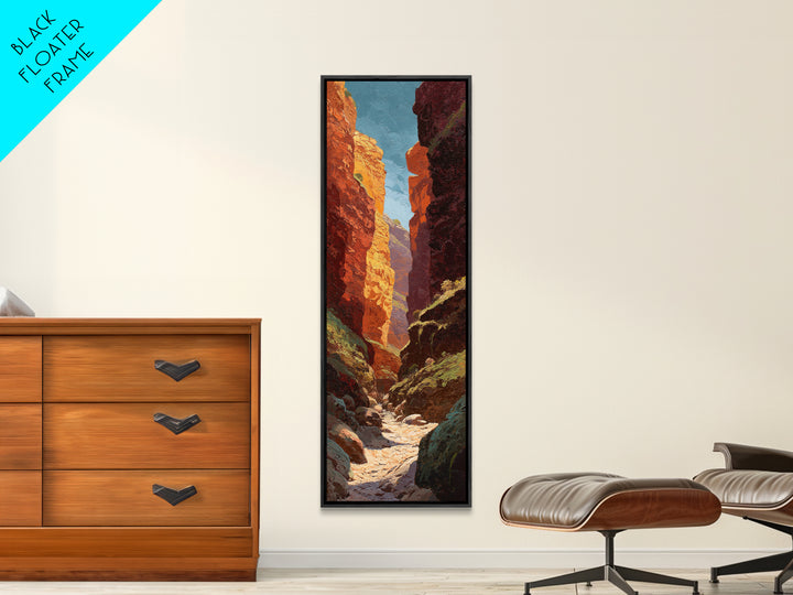 Rocky Scottish Highland Canvas Print, Landscape Art, Wall Decor, Living Room Decor, Fine Art, Horizon, Digital Print, LAN-1x3-77