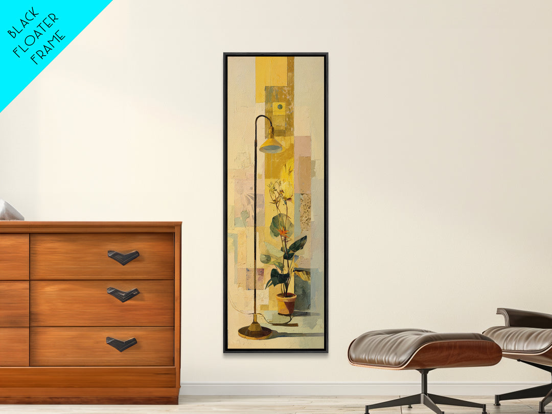 Rolling Library Ladder Framed Canvas Print, Library Art, Statement Artwork, Library Decor, Fine Art, Archive, Art Print, LIB-1x3-87