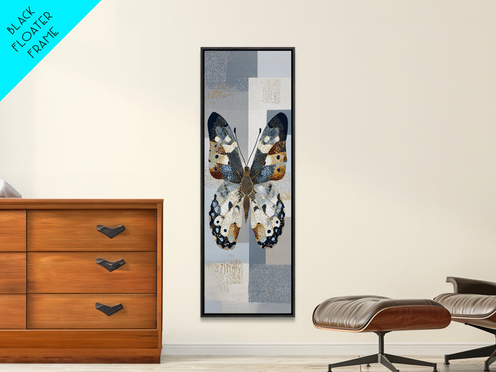 Line Art Butterfly Canvas Print, Line Art, Modern Decor, Living Room Decor, Abstract Art, Line, Contemporary Art, Wall Art, LIN-1x3-10