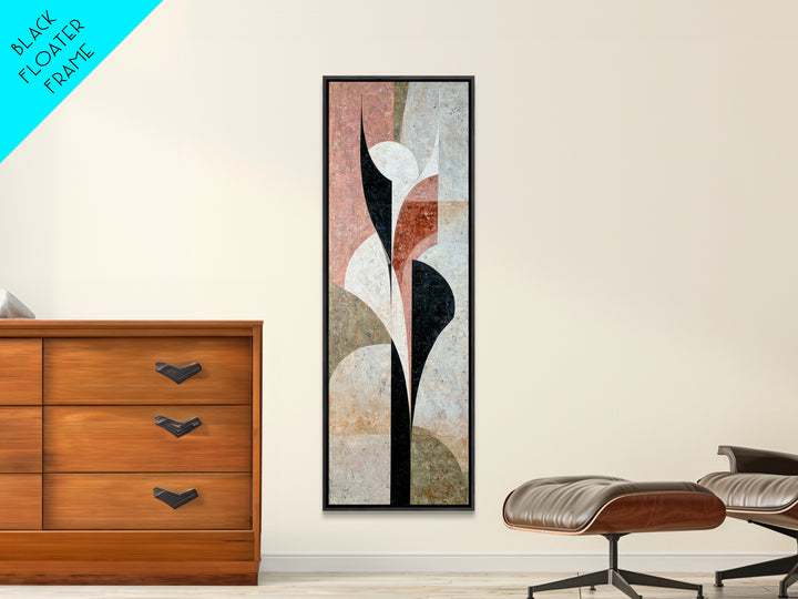 Single Line Bird Framed Canvas Print, Line Art, Contemporary Art, Living Room Decor, Line, Boho Wall Art, Wall Art Print, LIN-1x3-71