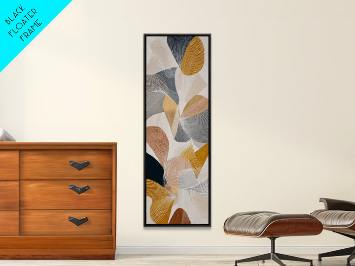Line Drawing of a Woman Framed Canvas Print, Line Art, Room Decor, Living Room Decor, Fine Art, Line, Digital Wall Art, LIN-1x3-79