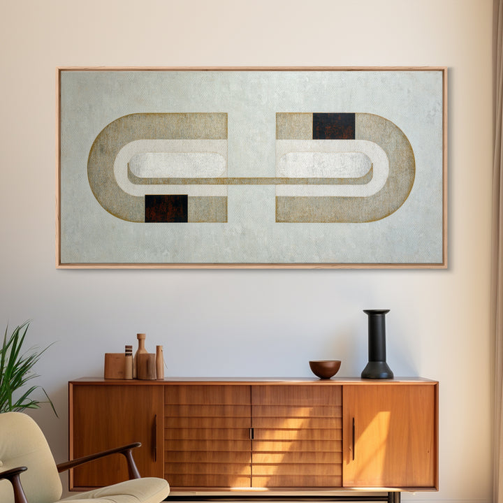 Minimal Nude Figure Canvas Print, Line Art, Jesus Wall Art, Living Room Decor, Oil Painting, Line, Statement Artwork, LIN-2x1-53