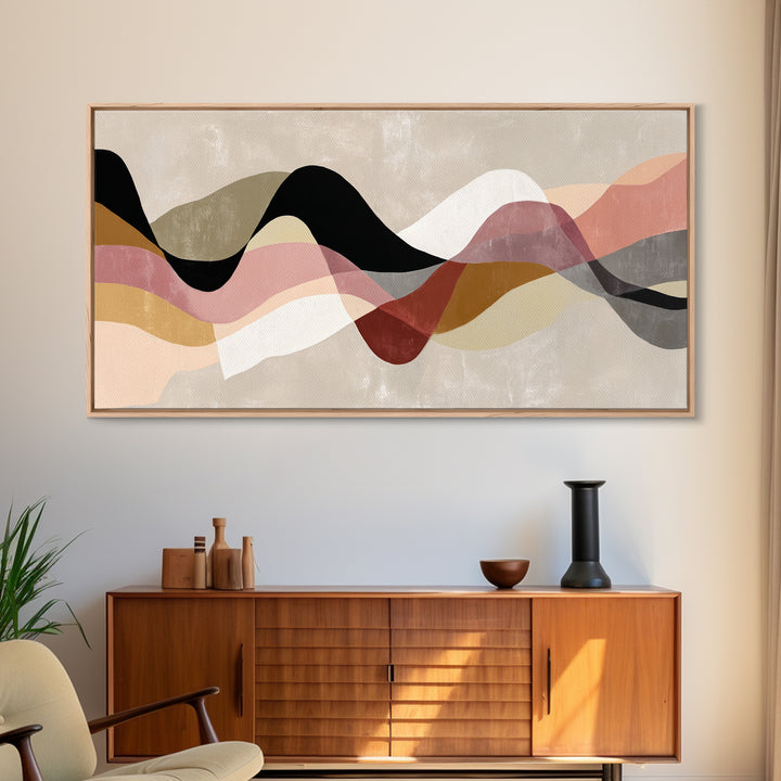 Monoline Cat Stretching Canvas Print, Line Art, Modern Wall Art, Living Room Decor, Abstract Art, Line, Bird Wall Art, LIN-2x1-74