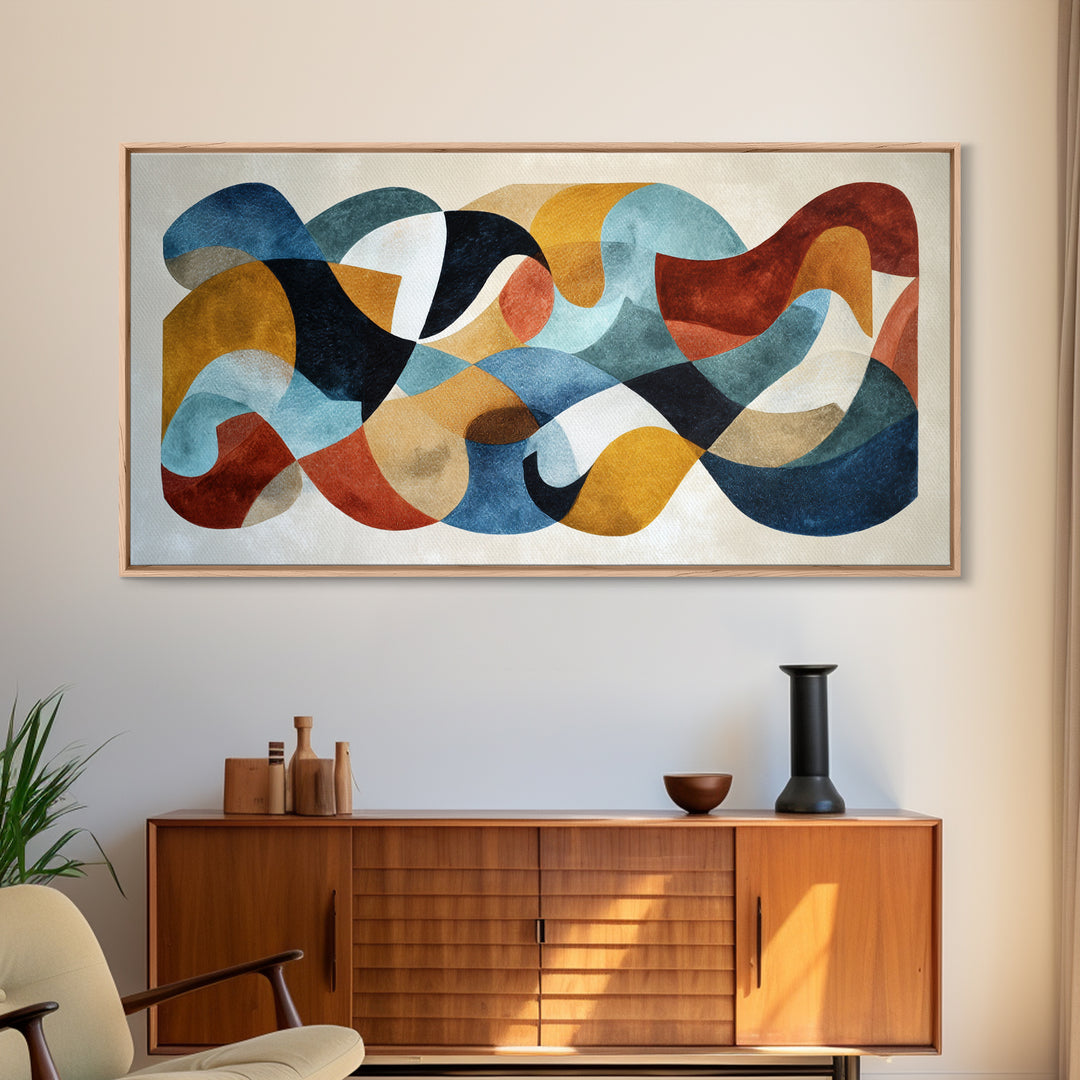 Monoline Cat Stretching Canvas Print, Line Art, Modern Wall Art, Living Room Decor, Abstract Art, Line, Bird Wall Art, LIN-2x1-98