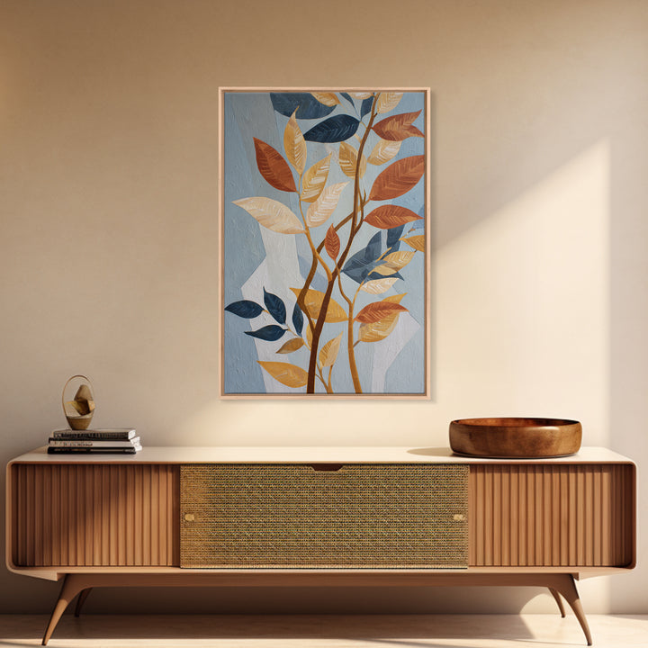 Botanical Branch Drawn Canvas Print, Line Art, Canvas Art, Living Room Decor, Fine Art, Line, Jesus Wall Art, Gallery Wall Art, LIN-2x3-11