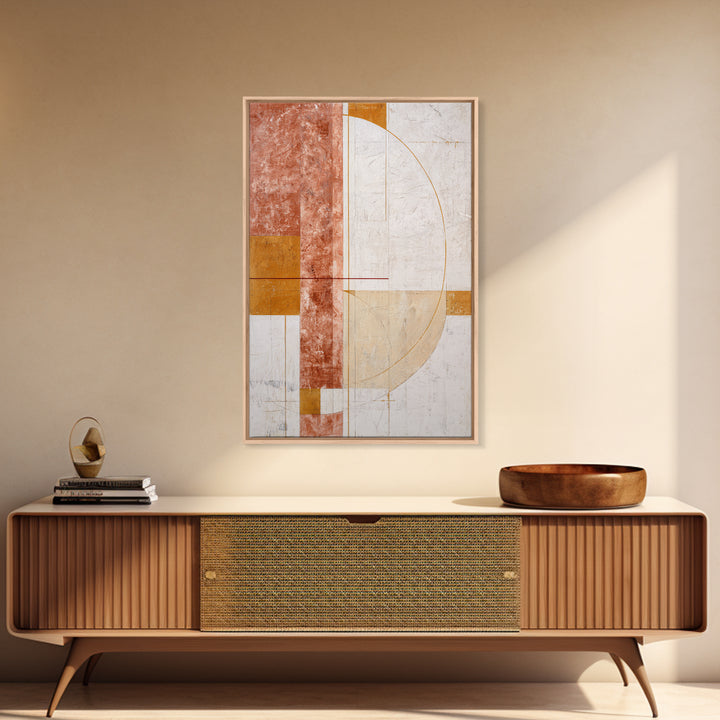 Minimal Angel Wing Contour Framed Canvas Print, Line Art, Gallery Wall Art, Living Room Decor, Abstract Art, Line, LIN-2x3-53