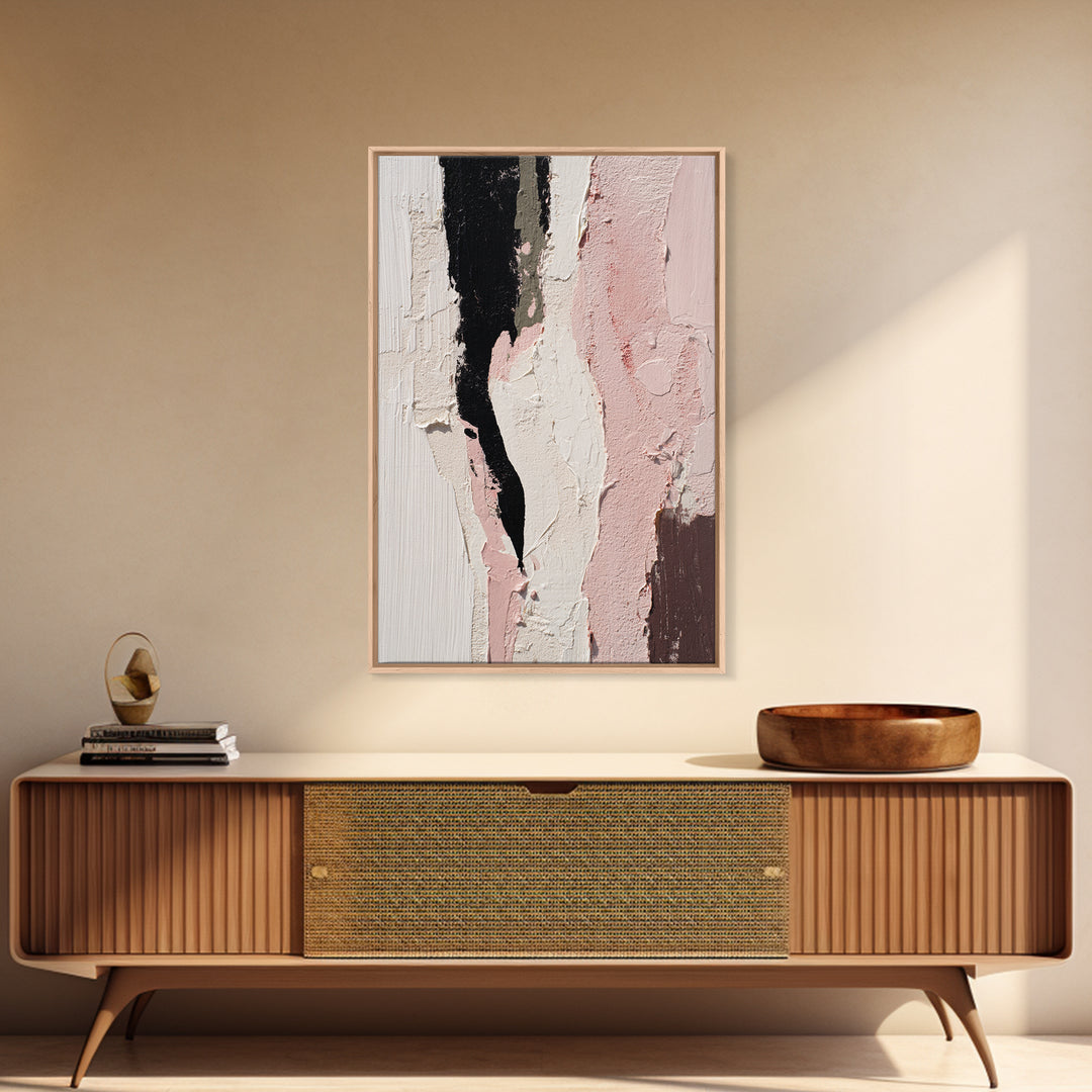 Minimal Angel Wing Contour Canvas Print, Line Art, Minimalist Art, Living Room Decor, Abstract Art, Line, Minimalist Decor, LIN-2x3-77