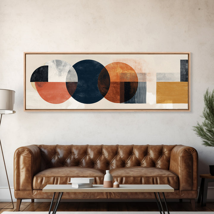 Minimal Eyes and Nose Composition Canvas Print, Line Art, Fine Art Print, Living Room Decor, Abstract Art, Line, Wall Decor, LIN-3x1-54