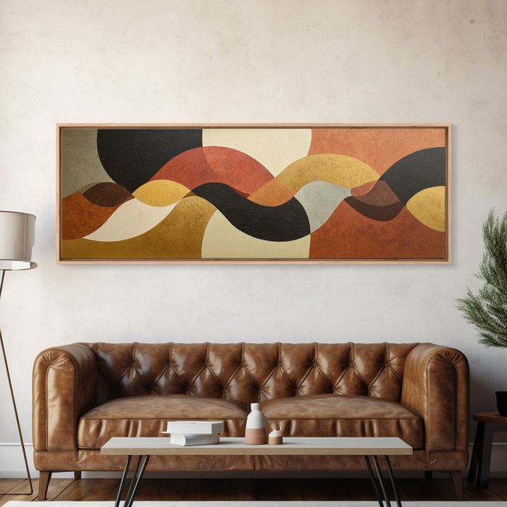 Monoline Cat Stretching Canvas Print, Line Art, Modern Decor, Living Room Decor, Abstract Art, Line, Contemporary Art, LIN-3x1-94