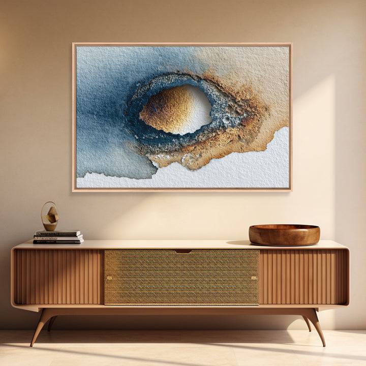 Minimal Eyes and Nose Composition Canvas Print, Line Art, Gallery Wall Set, Living Room Decor, Abstract Art, Line, LIN-3x2-42
