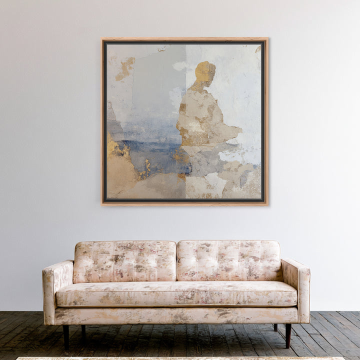 Oversized Line Figure Canvas Print, Living Room Art, Gallery Decor, Living Room Decor, Fine Art, Living, Wall Art, Home Decor, LIR-1x1-17
