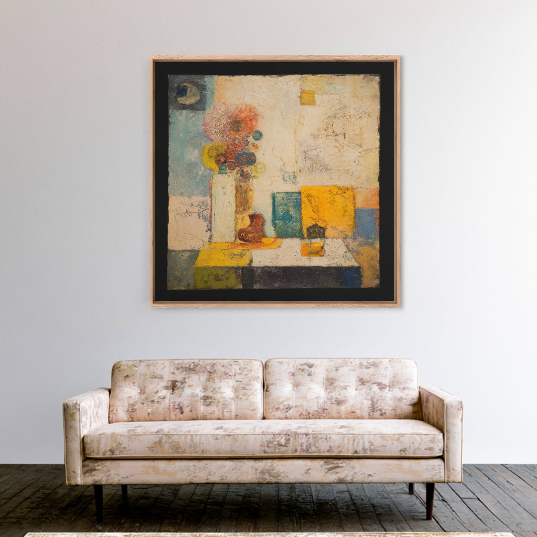 Moody Seascape for Dramatic Focal Point Canvas Print, Living Room Art, Bedroom Wall Art, Living Room Decor, Oil Painting, LIR-1x1-30