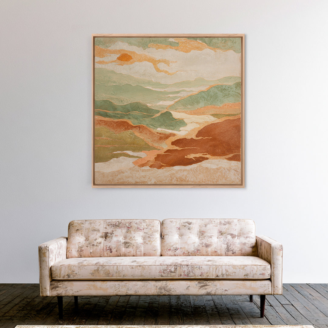 Abstract Organic Shapes Canvas Print, Living Room Art, Luxury Decor, Living Room Decor, Abstract Art, Living, Home, Printable, LIR-1x1-87