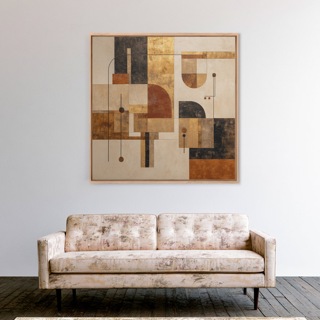 Large Statement Abstract Canvas Print, Living Room Art, Home, Living Room Decor, Fine Art, Living, Pet Portraits, Printable Art, LIR-1x1-97