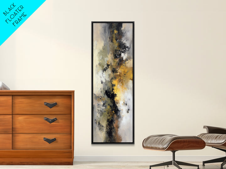 Classic Mountain Panorama for Cozy Interiors Canvas Print, Living Room Art, Modern Wall Art, Living Room Decor, Oil Painting, LIR-1x3-100