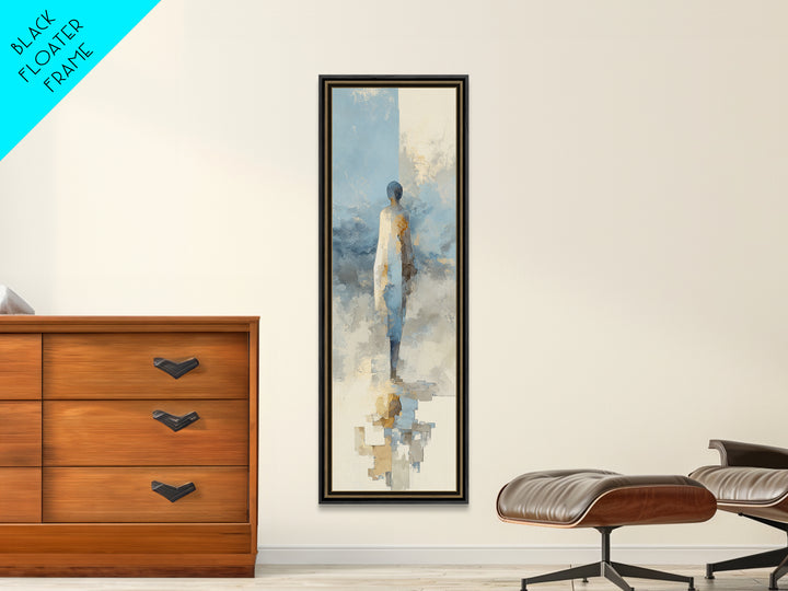Oversized Line Figure Canvas Print, Living Room Art, Fine Art Print, Living Room Decor, Oil Painting, Living, Wall Decor, LIR-1x3-5