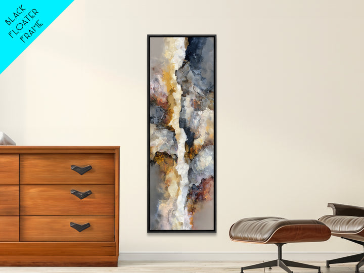 Large Statement Abstract Framed Canvas Print, Living Room Art, Painting, Living Room Decor, Abstract Art, Living, Bedroom Decor, LIR-1x3-61