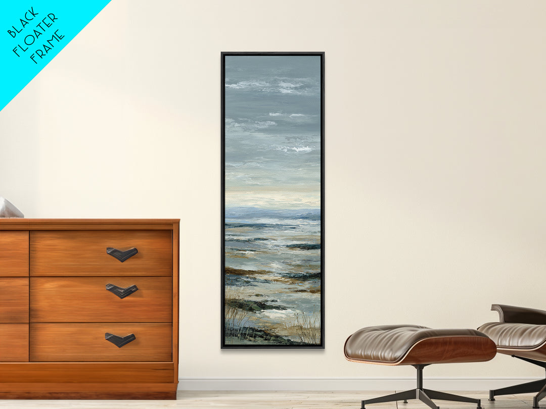 Modern Landscape with Expansive Calm Sky Canvas Print, Living Room Art, Bedroom Wall Art, Living Room Decor, Fine Art, Living, LIR-1x3-63