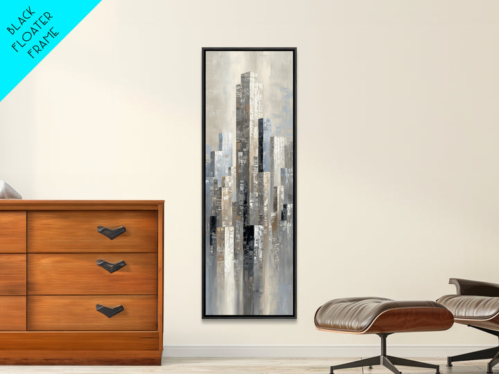 Modern City Skyline Canvas Print, Living Room Art, Boho Decor, Living Room Decor, Fine Art, Living, Digital Prints, Art Print, LIR-1x3-82