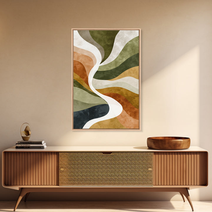 Abstract Organic Shapes Canvas Print, Living Room Art, Art Print, Living Room Decor, Abstract Art, Living, New Home Gift, LIR-2x3-23