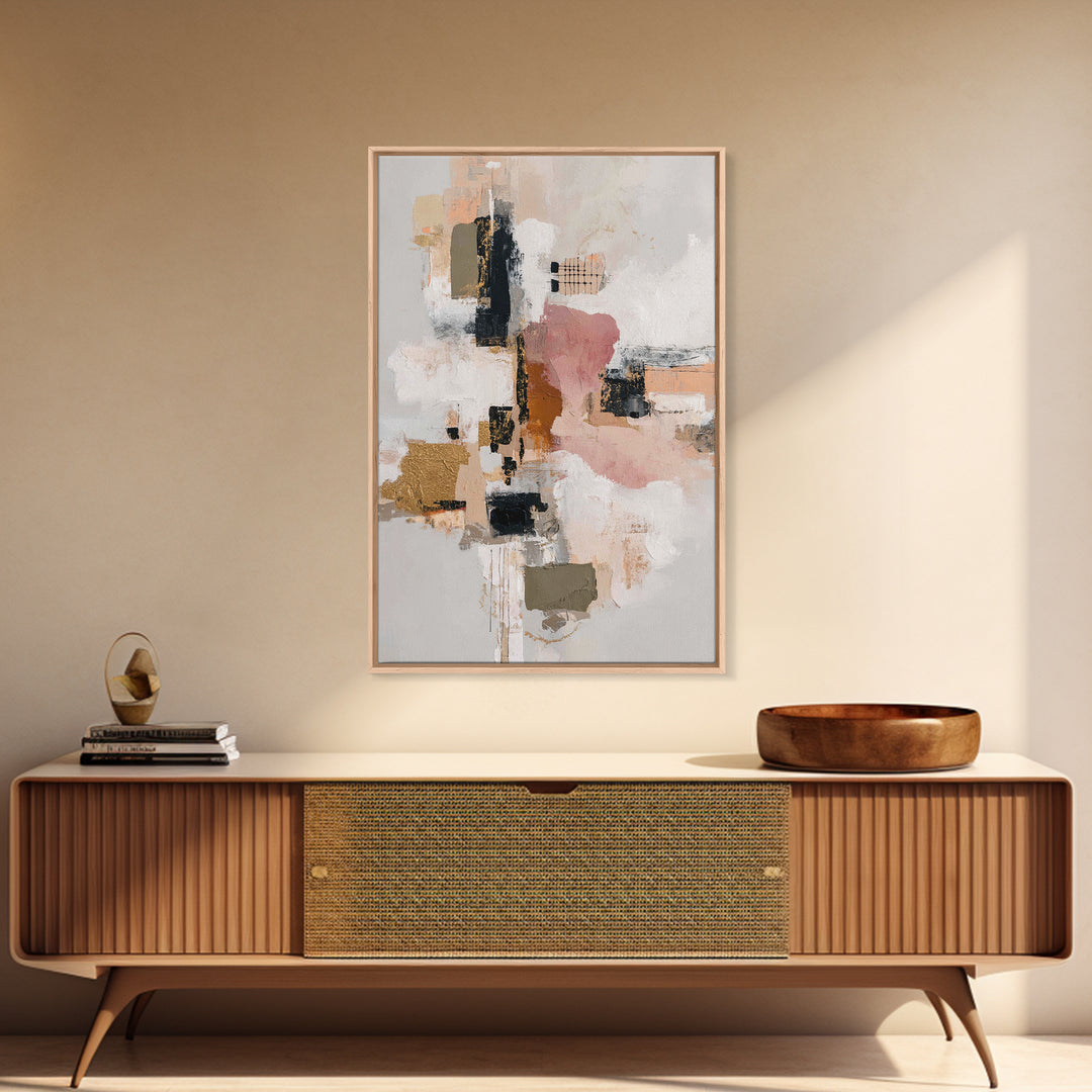 Large Statement Abstract Canvas Print, Living Room Art, Mid Century Modern, Living Room Decor, Abstract Art, Living, LIR-2x3-9
