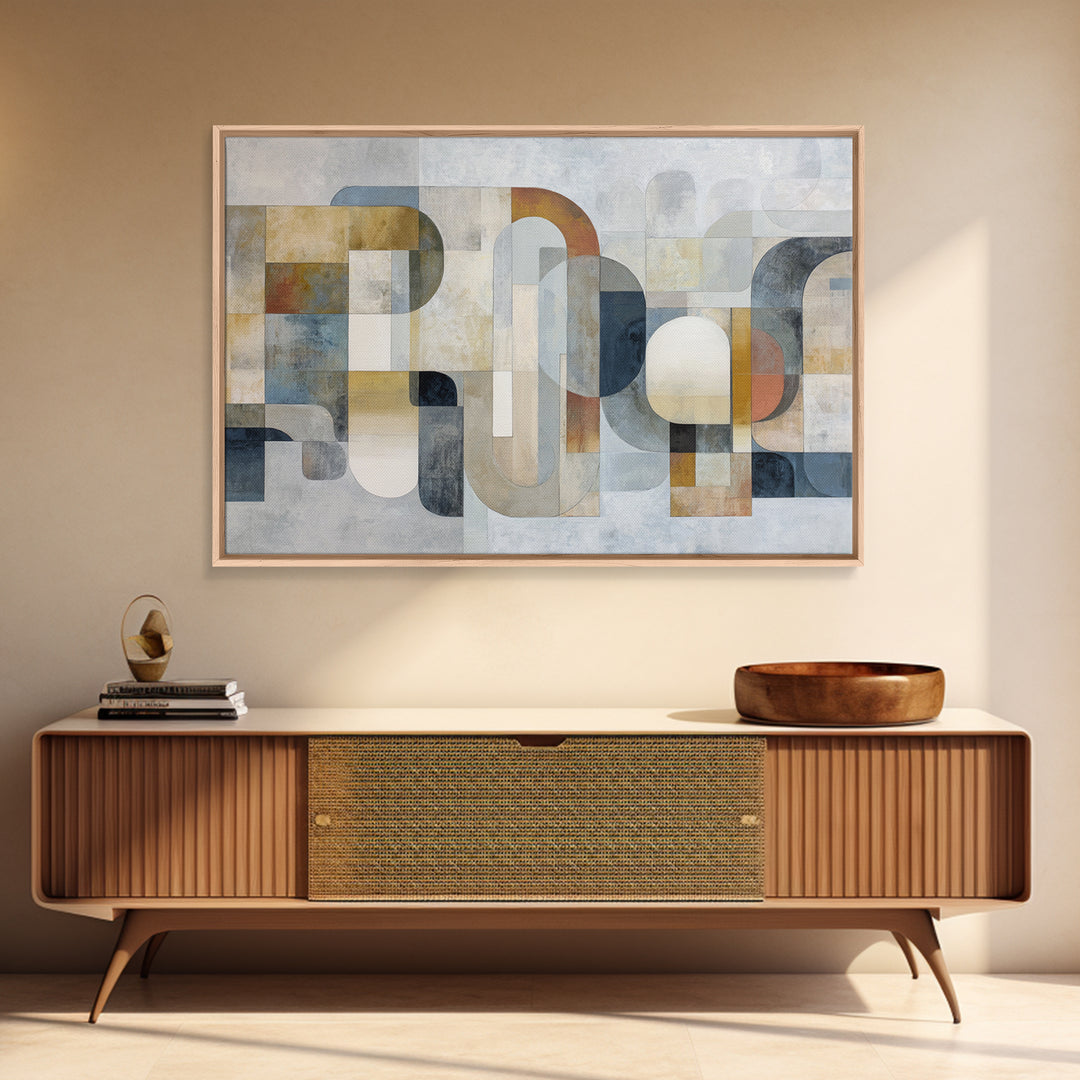 Large Statement Abstract Framed Canvas Print, Living Room Art, Room Decor, Living Room Decor, Abstract Art, Living, Printable, LIR-3x2-77