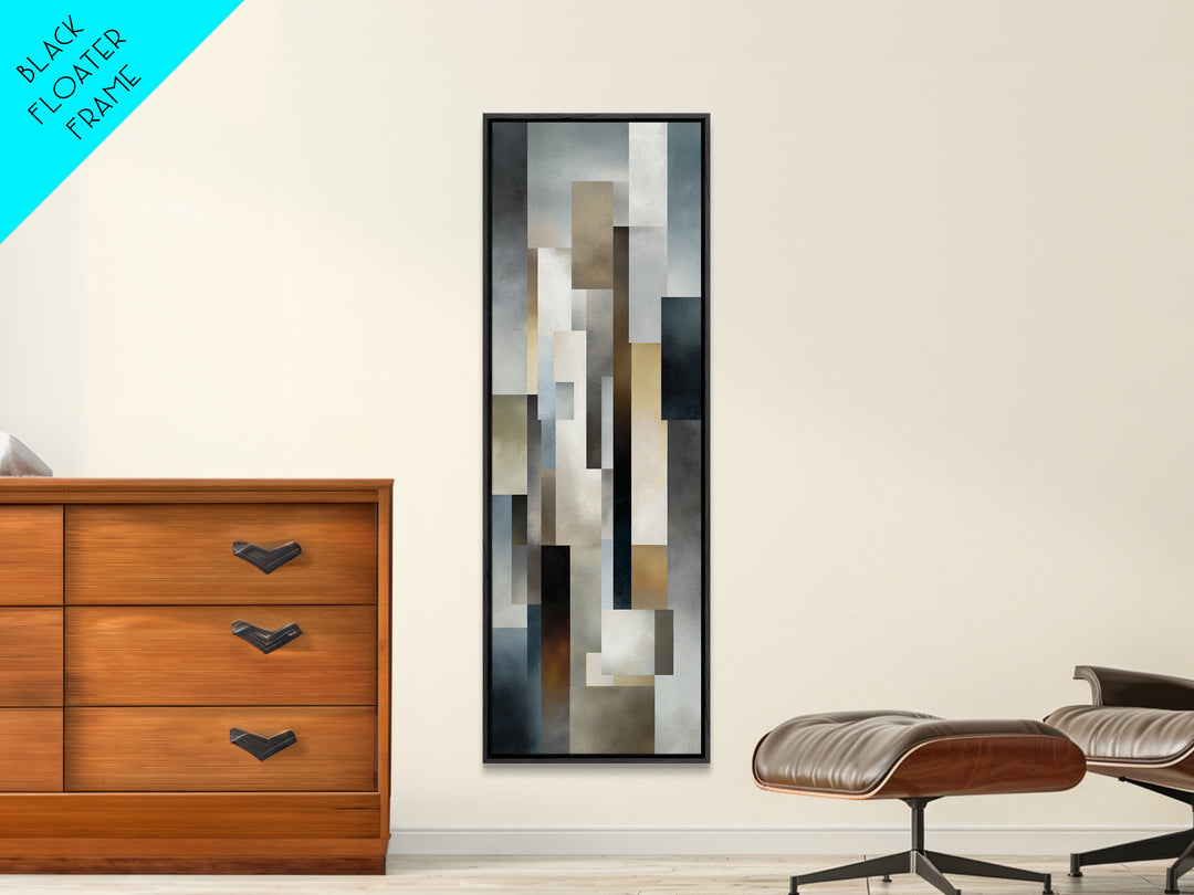 Balanced Geometric Forms Symbolizing Fairness Canvas Print, Law Office Art, Modern Decor, Office Decor, Fine Art, Counsel, LOA-1x3-17