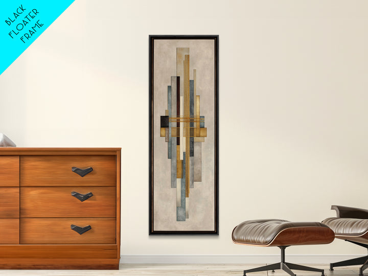 Gold Thread Knot Symbolizing Resolution Framed Canvas Print, Law Office Art, Butterfly Print, Office Decor, Oil Painting, LOA-1x3-30