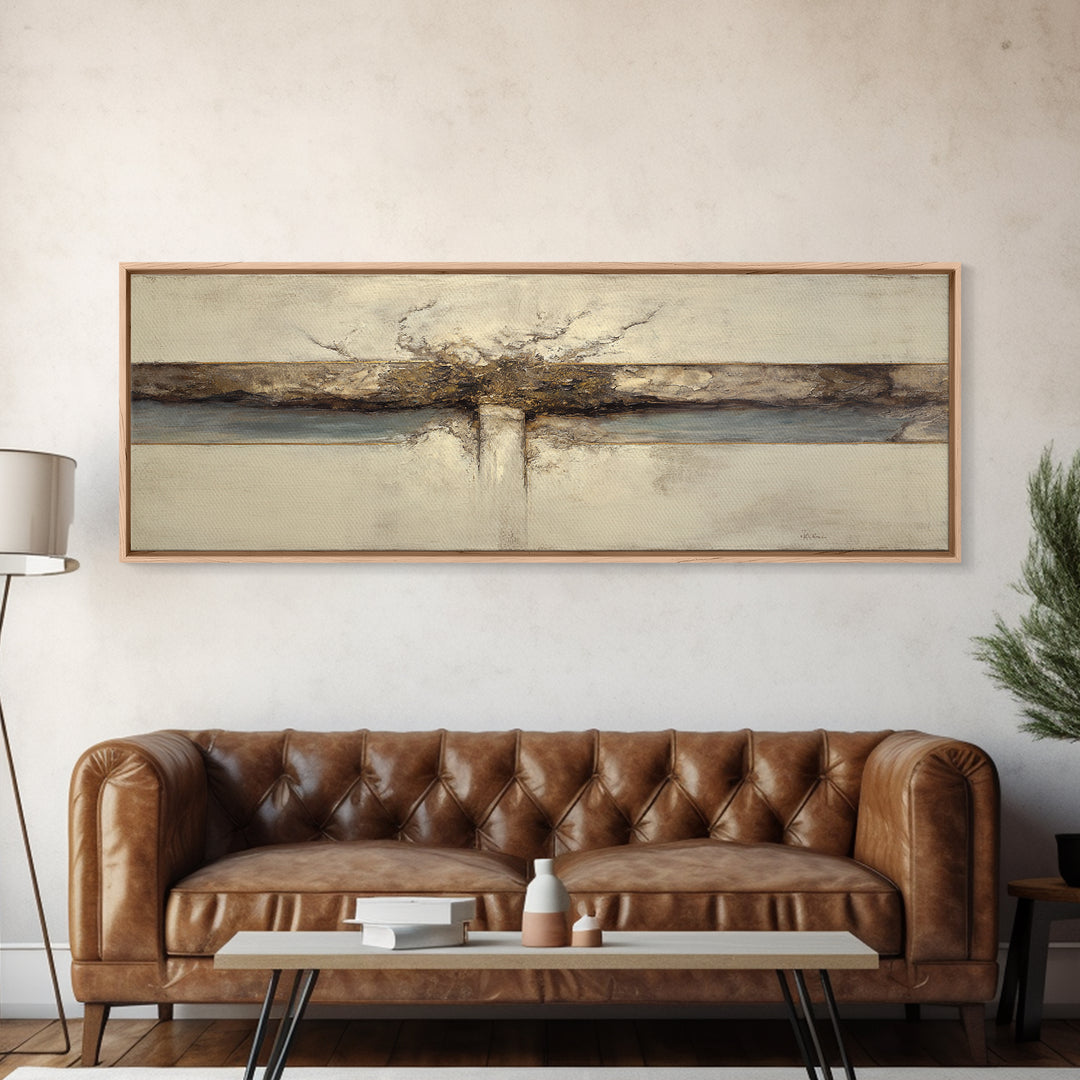 Architectural Arch and Column Abstraction Canvas Print, Law Office Art, Room Decor, Office Decor, Abstract Art, Counsel, LOA-3x1-30