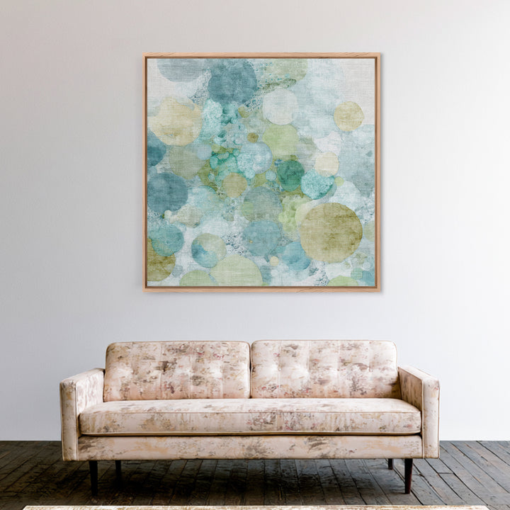 Abstract Suds and Bubbles Canvas Print, Laundry Room Art, Farmhouse Wall Decor, Living Room Decor, Clean, Funny Poster, LRA-1x1-22