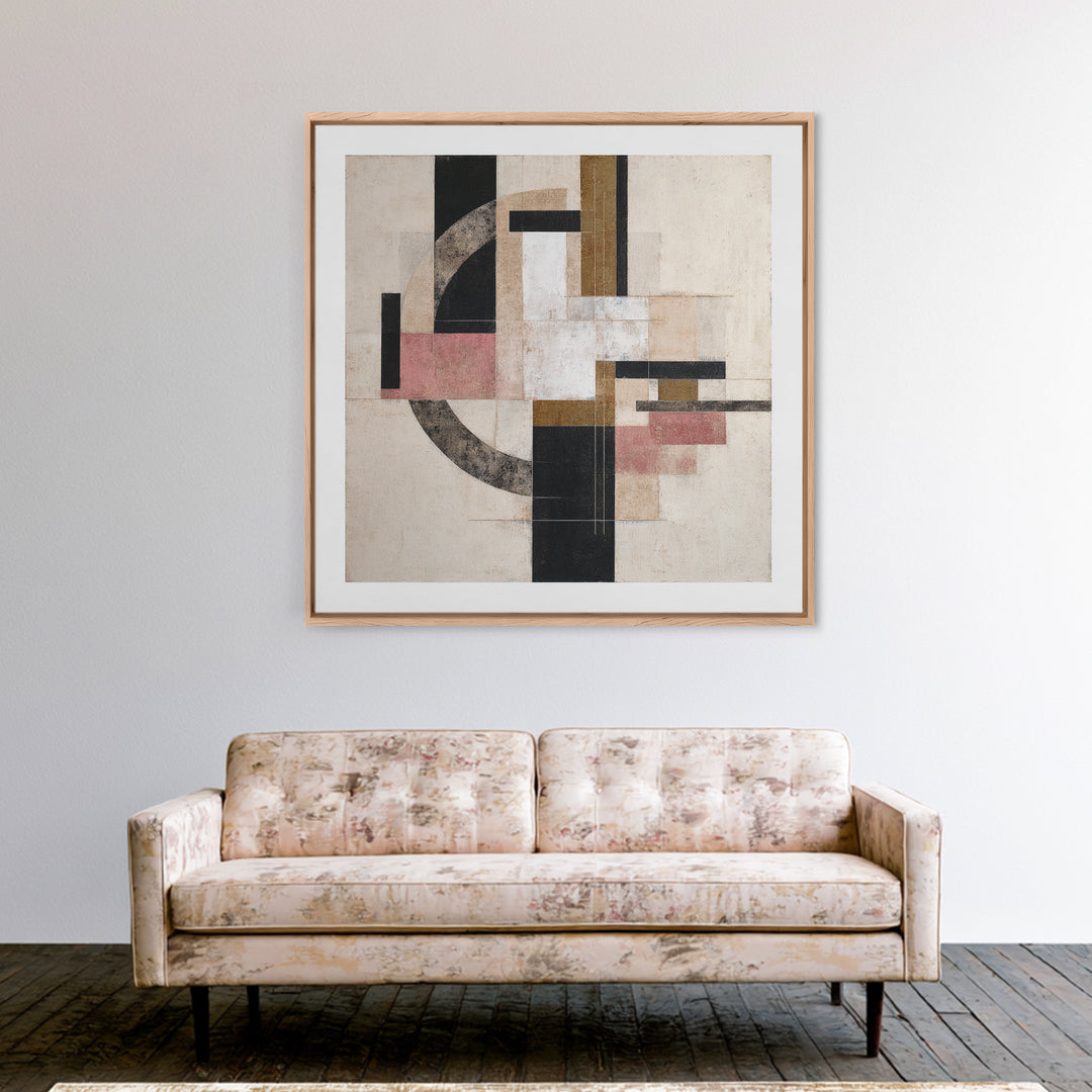 Large Cream Abstract Canvas Print, Master Bedroom, Gallery Decor, Bedroom Decor, Fine Art, Sanctuary, Wall Art, Home Decor, MAS-1x1-17