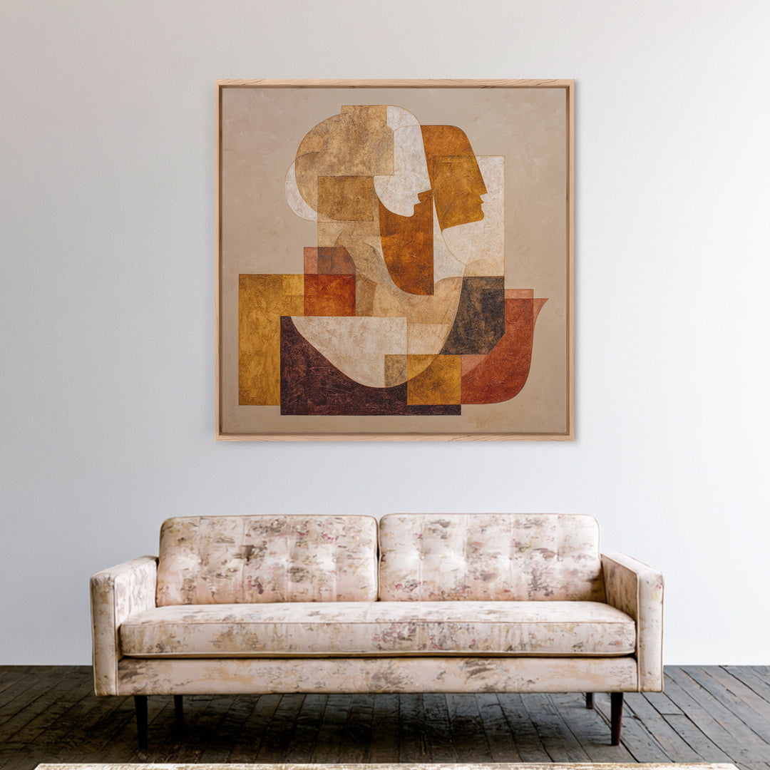 Classical Reclining Figure Implied Through Line Art Canvas Print, Master Bedroom, Above Bed Wall Decor, Bedroom Decor, MAS-1x1-46