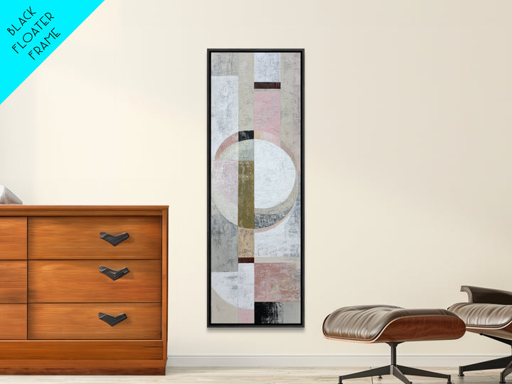 Soft Abstract Linen Texture Framed Canvas Print, Master Bedroom, Canvas Print, Bedroom Decor, Sanctuary, Above Bed Wall Art, MAS-1x3-15