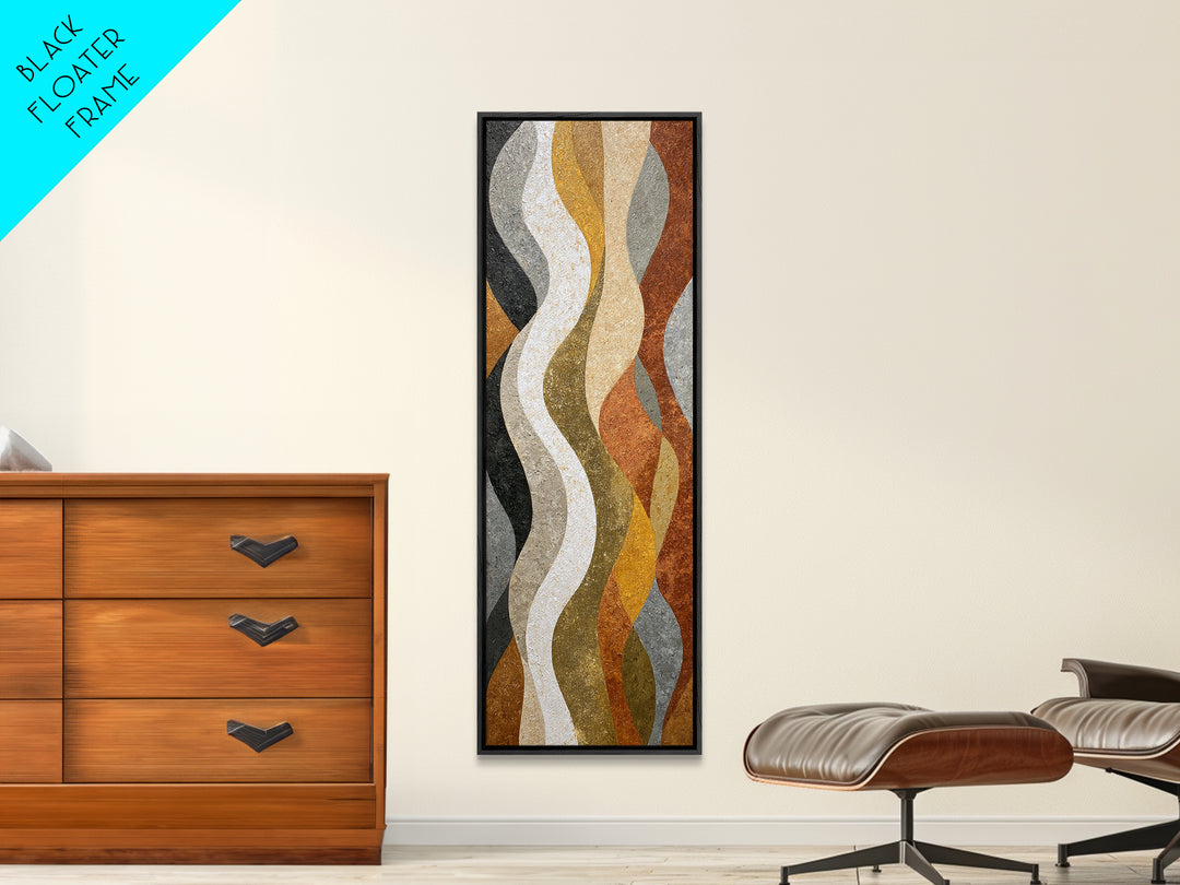 Abstract Wave Forms Canvas Print, Master Bedroom, Minimalist Wall Art, Bedroom Decor, Fine Art, Sanctuary, Over Bed Wall Art, MAS-1x3-56