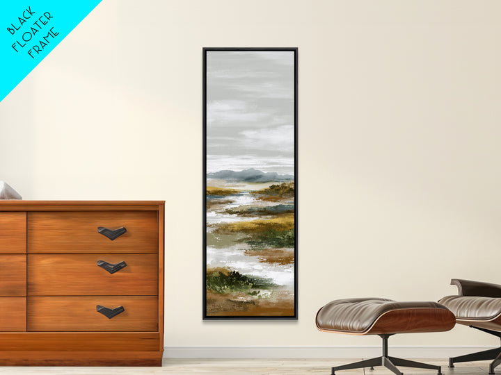 Soft Mountain Ridge Canvas Print, Master Bedroom, Bedroom Wall Art, Bedroom Decor, Oil Painting, Sanctuary, Signs for Home, MAS-1x3-73
