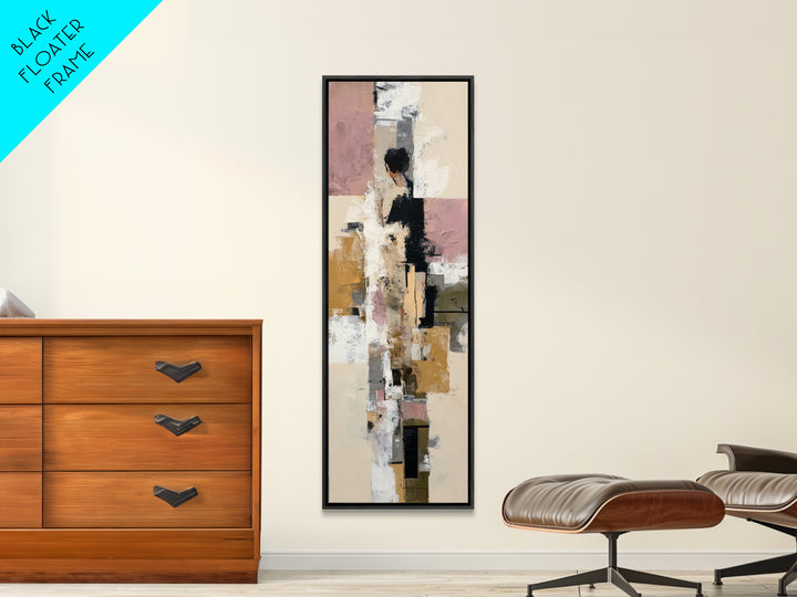 Large Cream Abstract Canvas Print, Master Bedroom, Wall Decor, Bedroom Decor, Fine Art, Sanctuary, Farmhouse Wall Decor, MAS-1x3-77