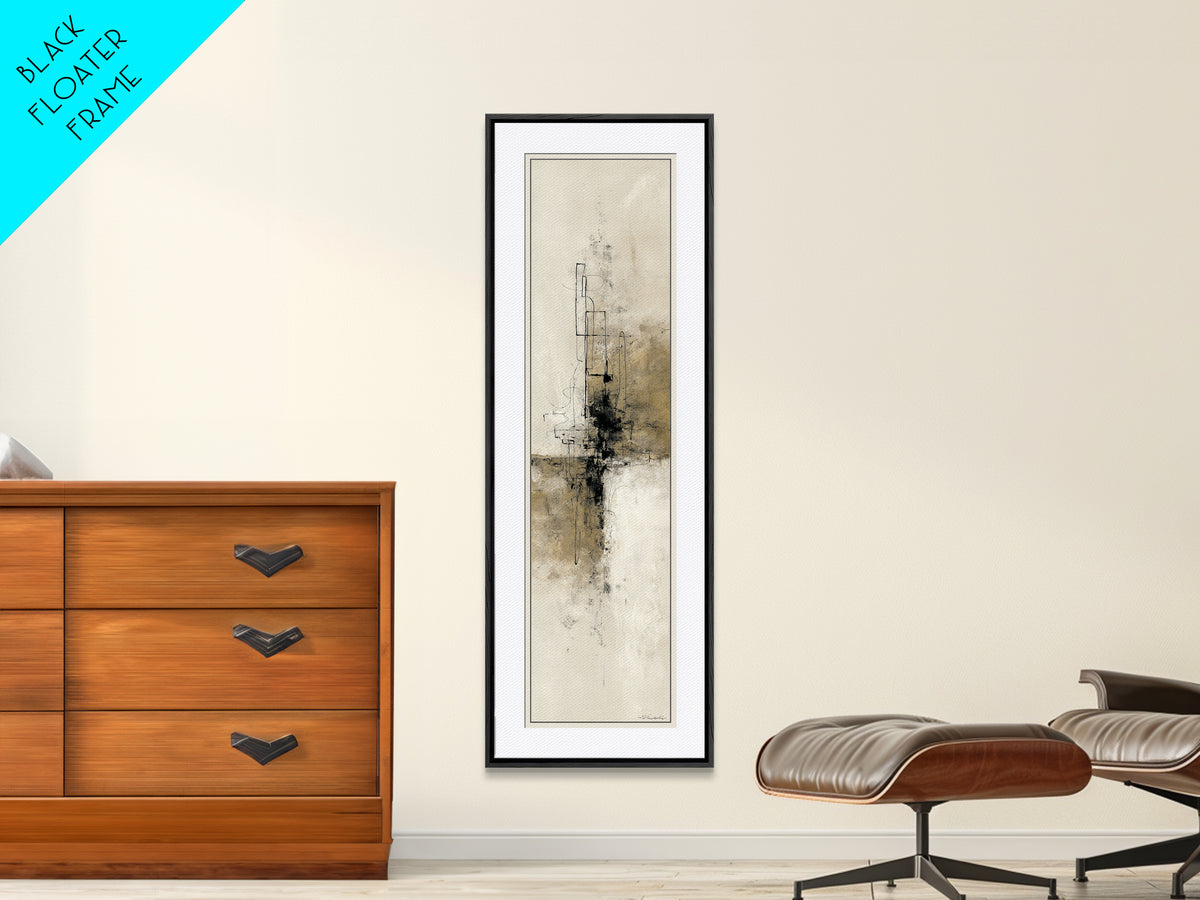 Minimal Two Figure Line Drawing Canvas Print, Master Bedroom, Vinyl Wall Decal, Bedroom Decor, Fine Art, Sanctuary, MAS-1x3-89